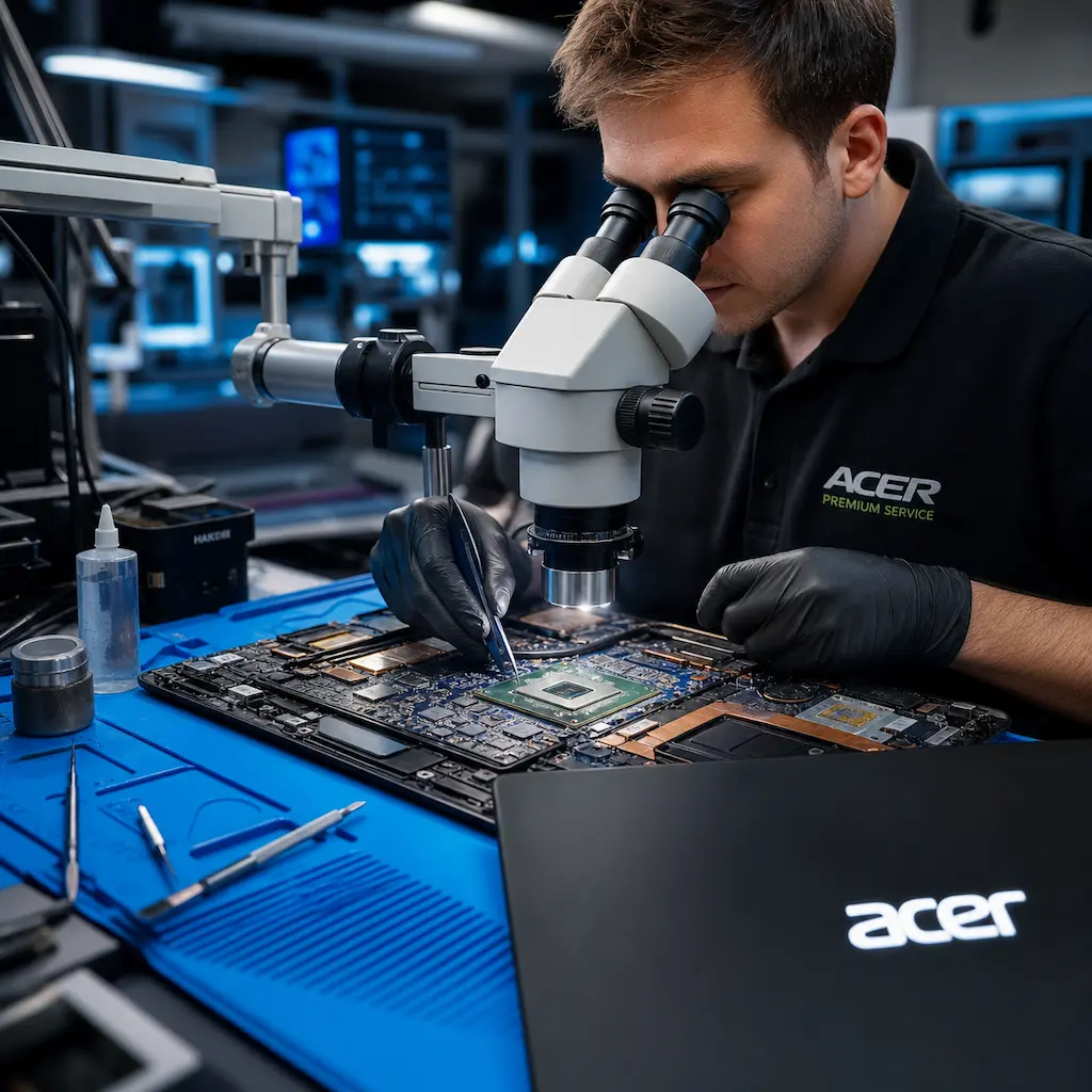 Замена видеокарты ноутбука Acer в Токсово