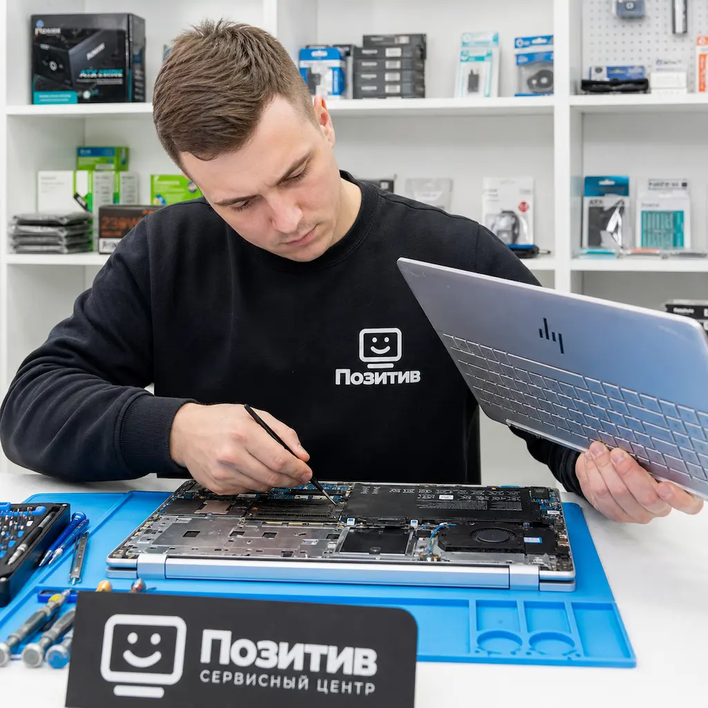 заменить клавиатуру на ноутбуке HP в Токсово