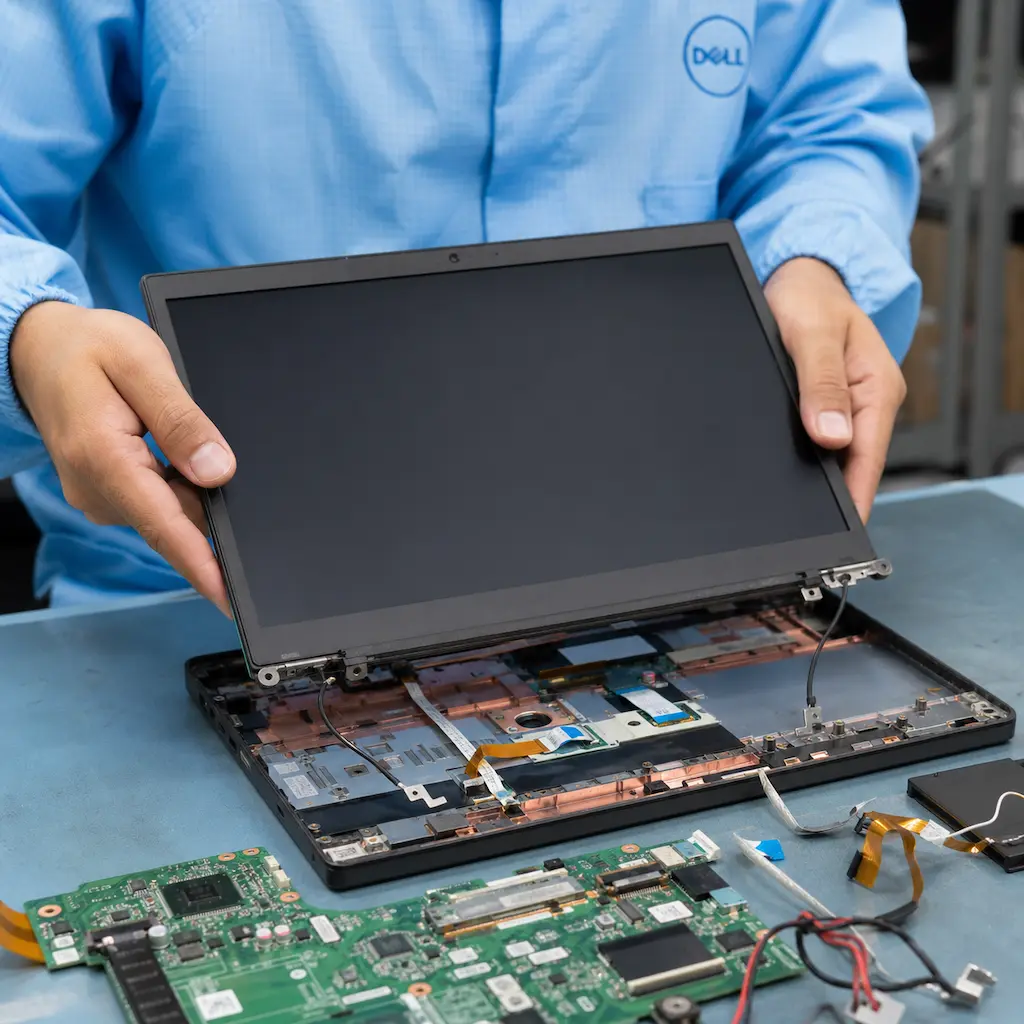 заменить матрицу ноутбука Dell в Токсово