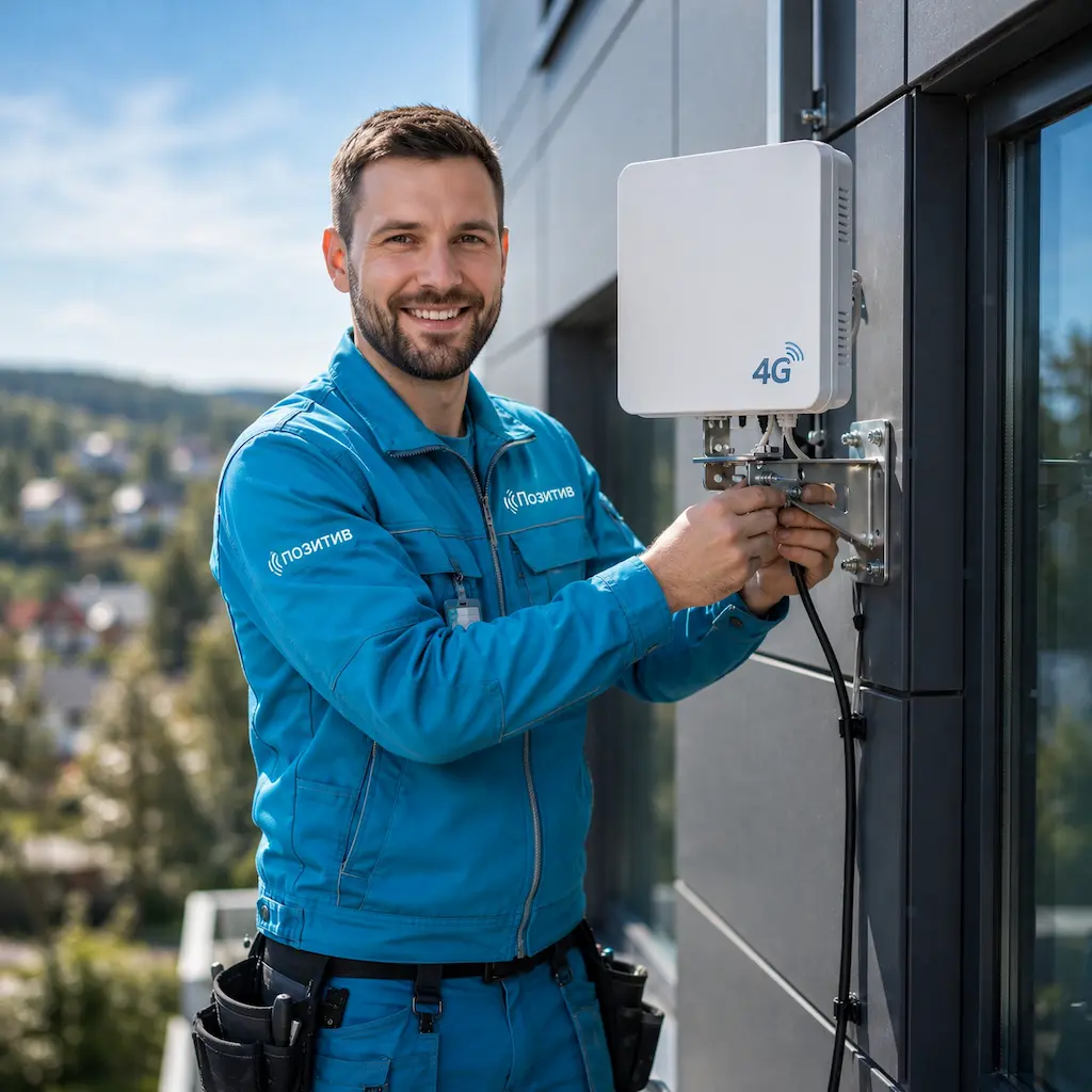 настроить 4G модем в Токсово