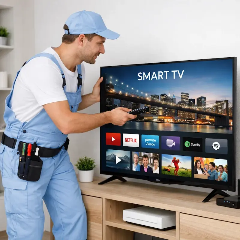 Как вызвать мастера для настройки Smart TV в Токсово