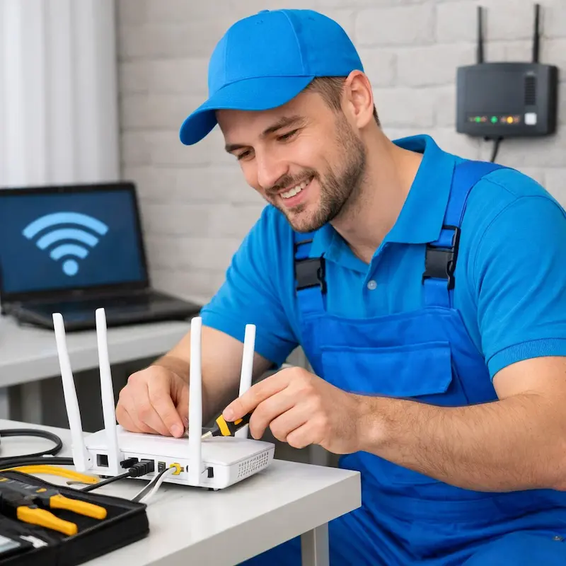 Настройка Wi - Fi в Токсово