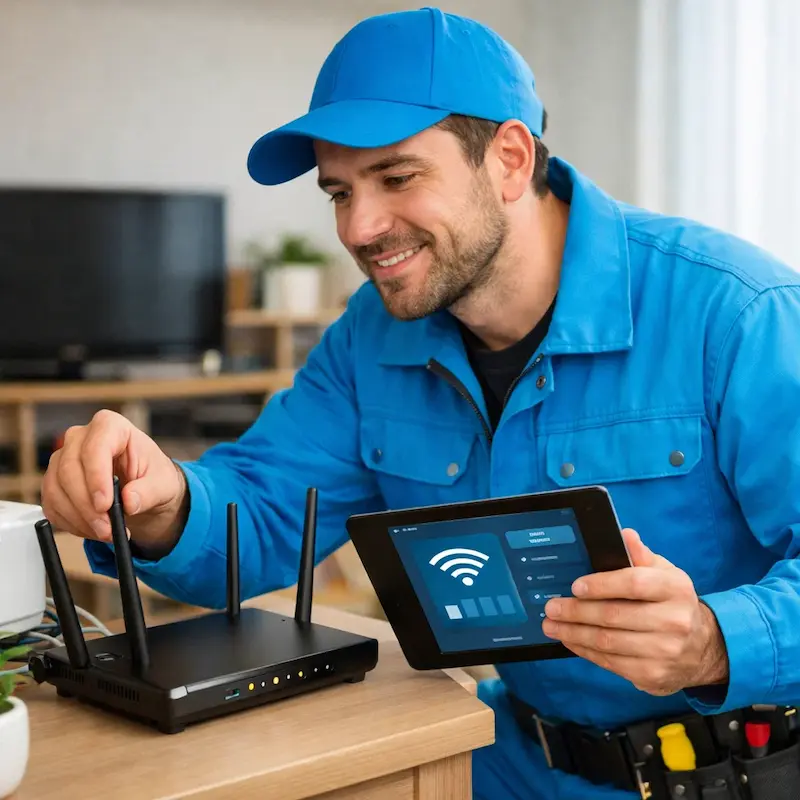 Настройка Wi-Fi для квартиры, дома и офиса в Токсово