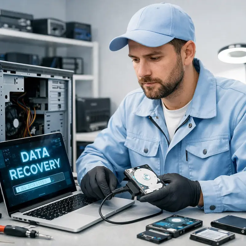 Восстановление файлов в Токсово