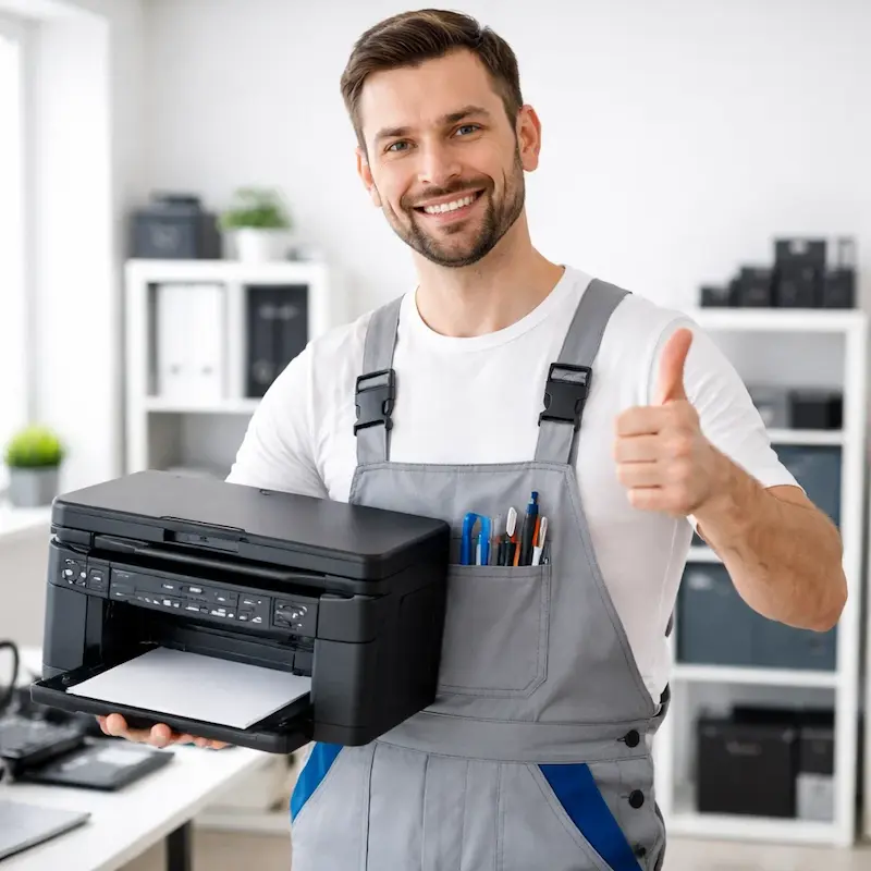 Установка и настройка принтера в Токсово