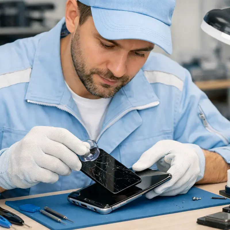 Заменить сенсорное стекло на смартфоне в Токсово