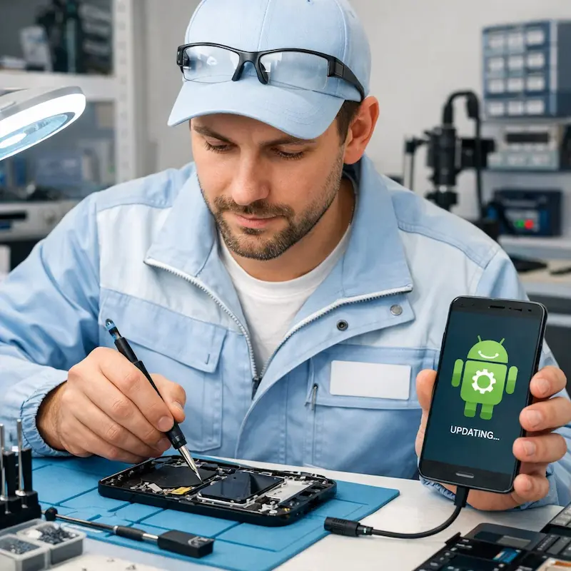 Настройка системы Android в Токсово