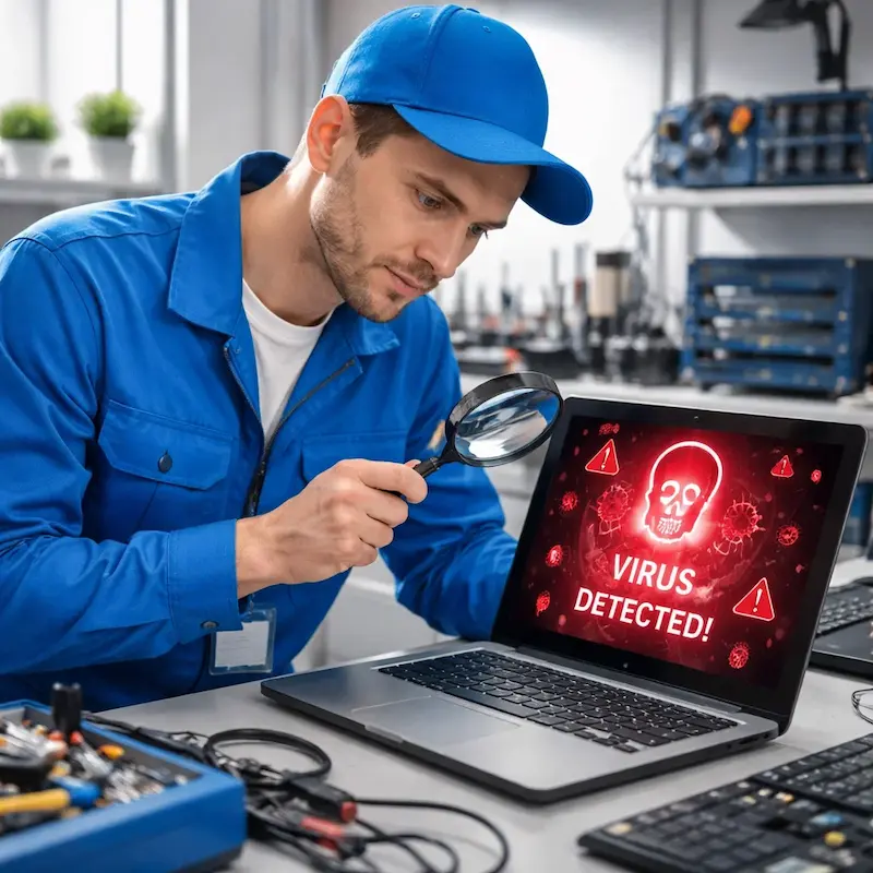 Поиск компьютерных вирусов в Токсово