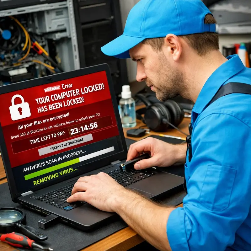 Удалить винлокер в Токсово